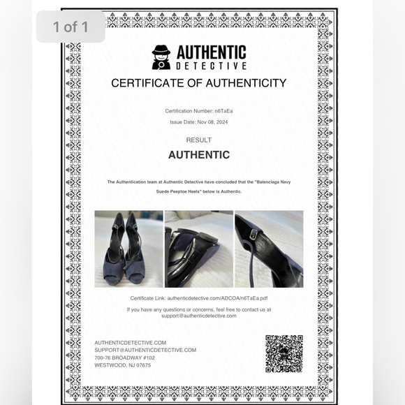 Balenciaga Peep Toe Platform with Ankle Strap - Picture 10 of 10